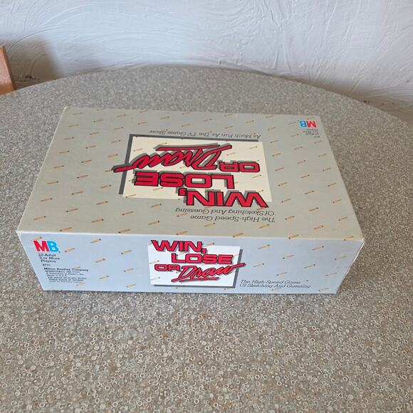 Win Lose Or Draw vintage 1987 board game comes with all pieces by Milton Bradley - Picture 2 of 7
